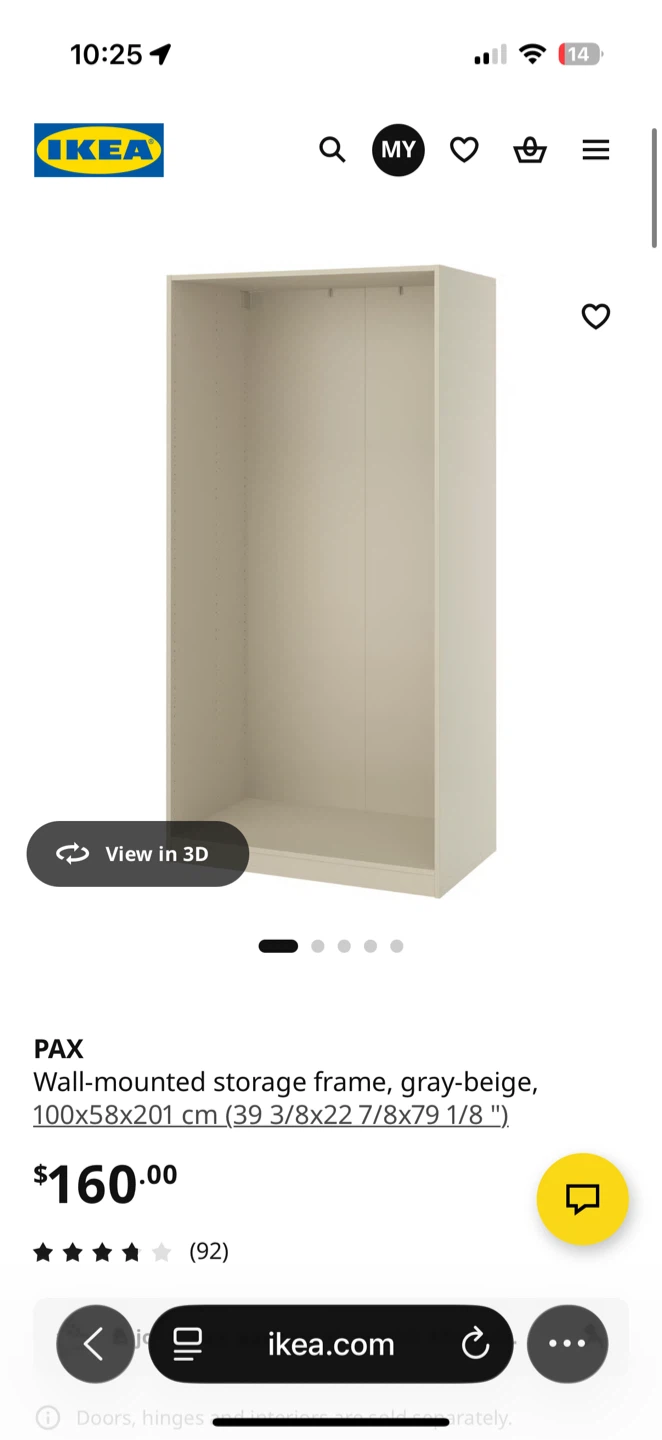 Ikea Pax wardrobe - photo 2