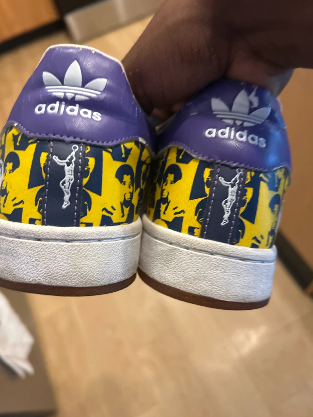Adidas Superstar Andy Warhol "Expression" Sneakers Size 8 - photo 3