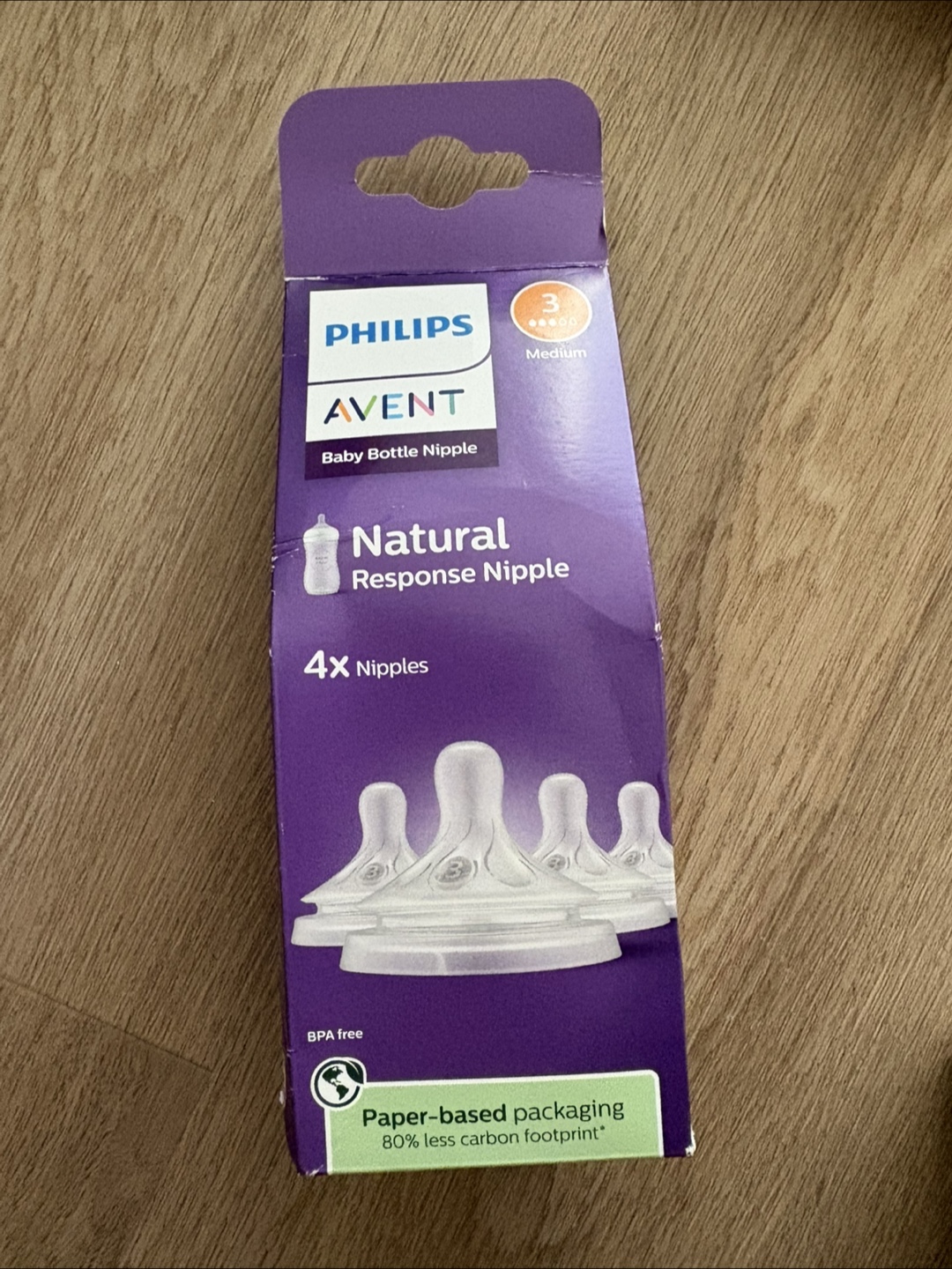Philips Avent Natural Response Baby Bottle Nipple (size 2&3) - photo 4
