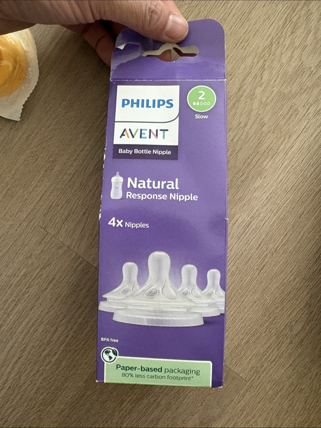 Philips Avent Natural Response Baby Bottle Nipple (size 2&3) - photo 5