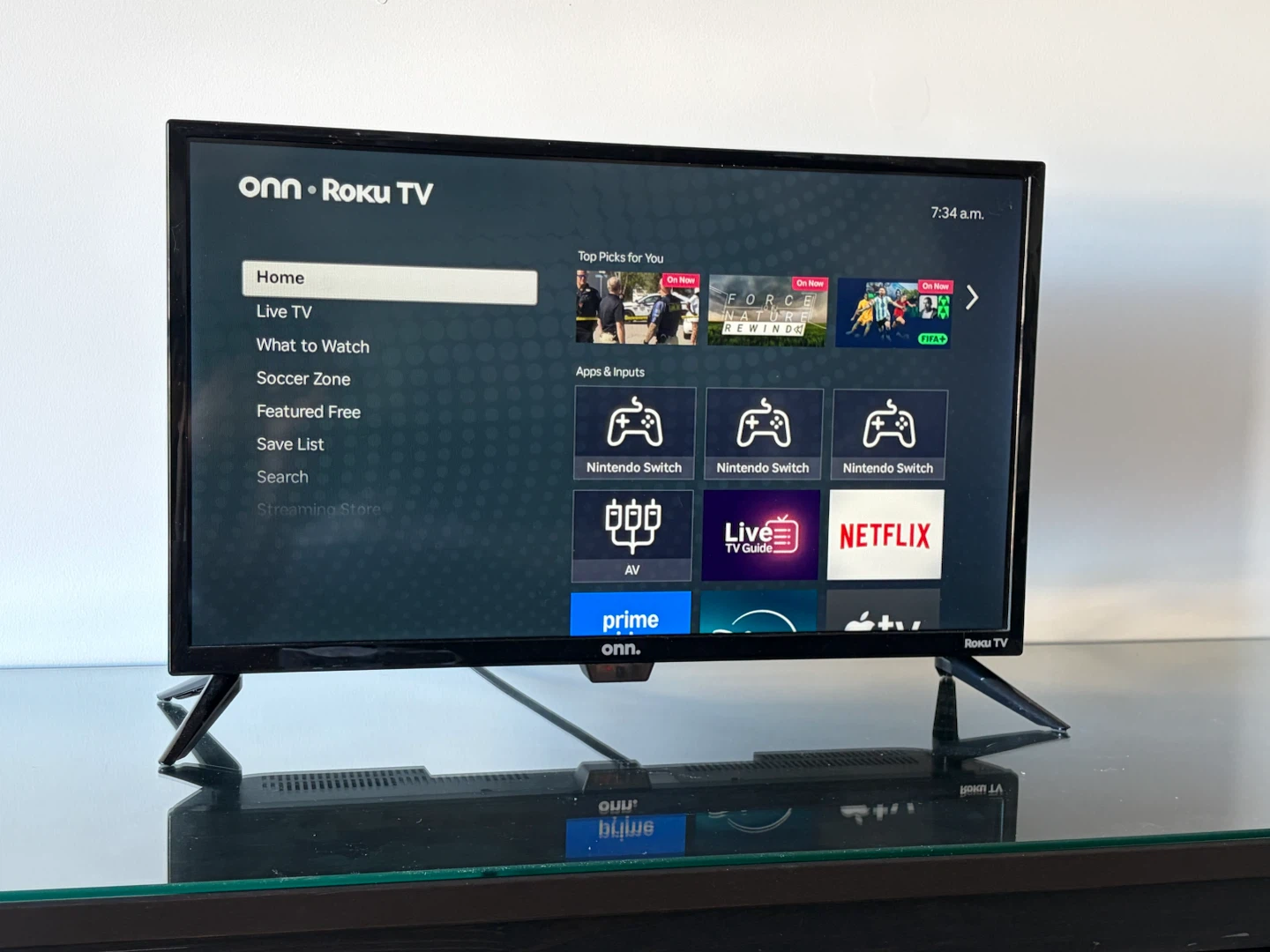 Onn 24” ROKU smart TV - photo 2