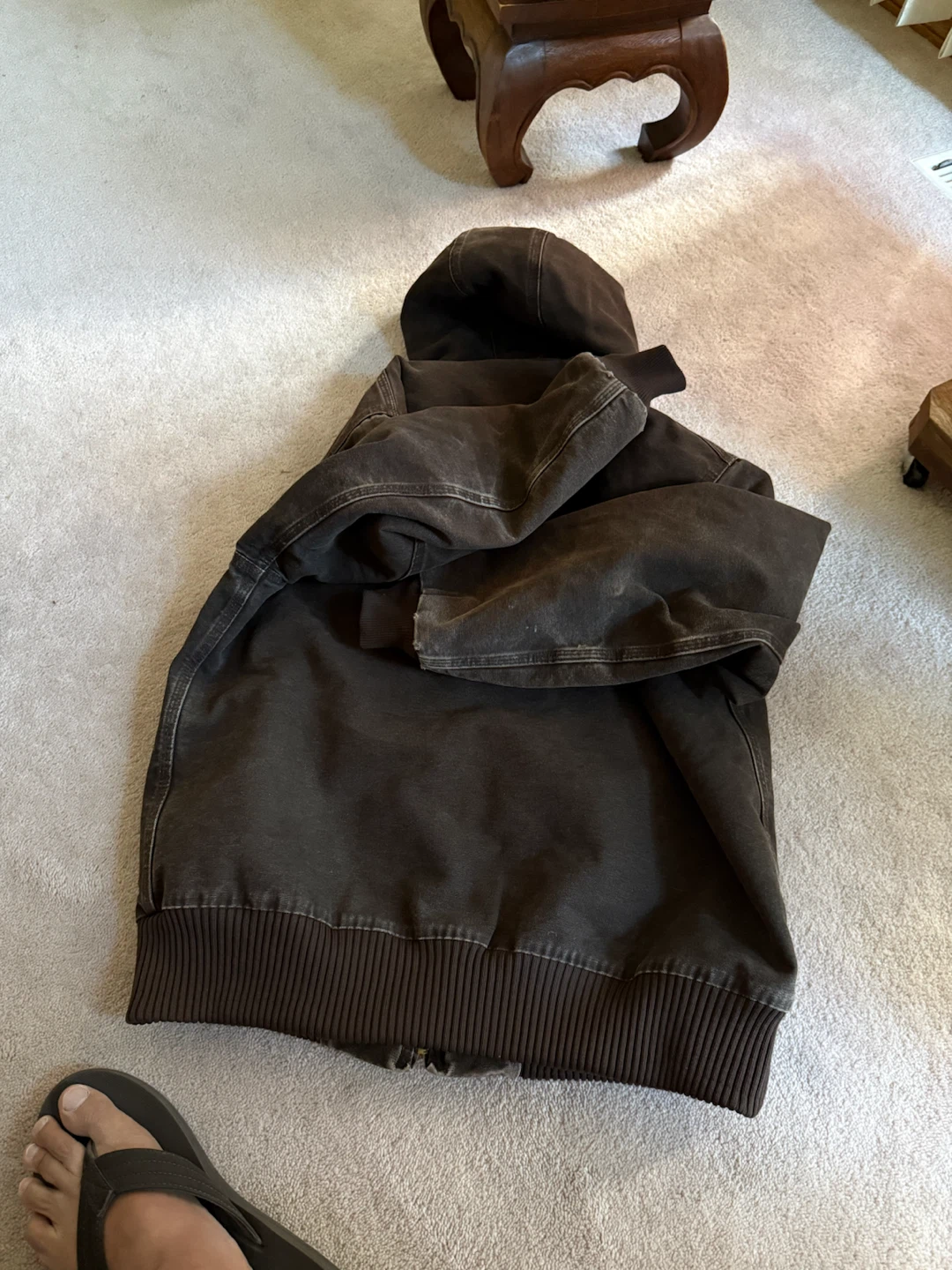 CANVAS LINED CARHARTT JACKET - photo 3