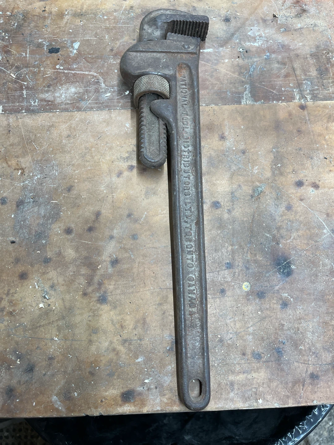 National Tool Distributors Ltd. Pipe Wrench