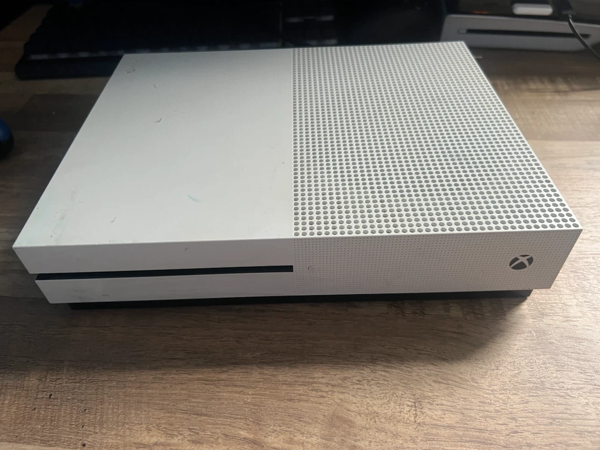 Xbox One S Console with Two Controllers
