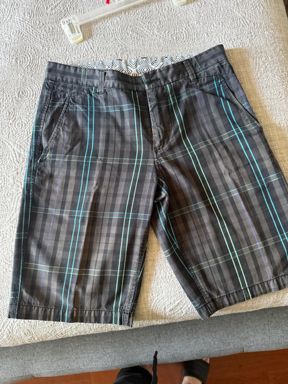 Plaid Shorts Size 32