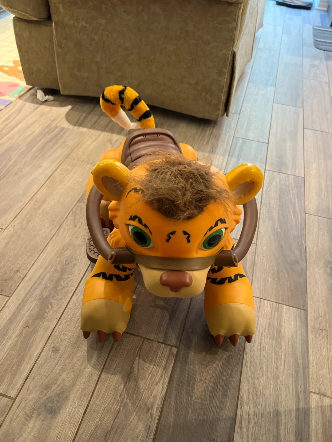 Kids Tiger Ride-On Toy
