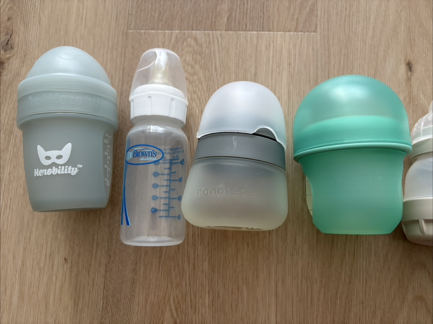 Mixed Baby Bottles - Dr. Brown's, Nanobebe, Boon, MAM - photo 4