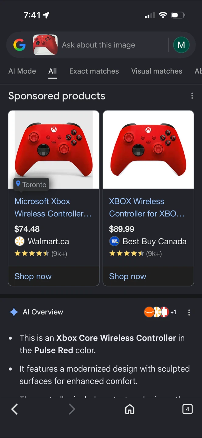 Microsoft Xbox Core Wireless Controller - Pulse Red - photo 3