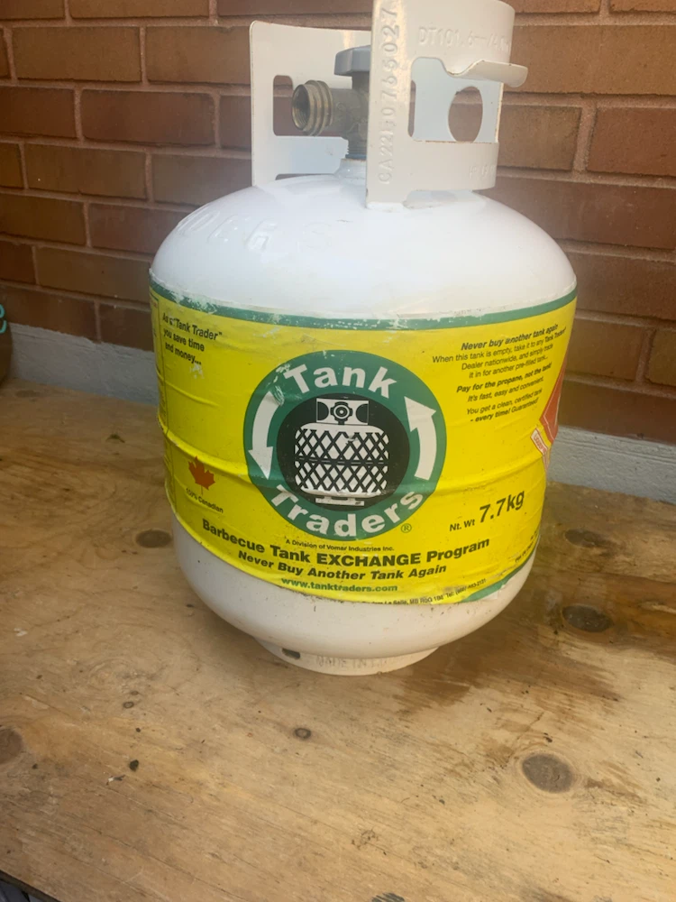 Tank Traders BBQ Propane Tank 7.7kg