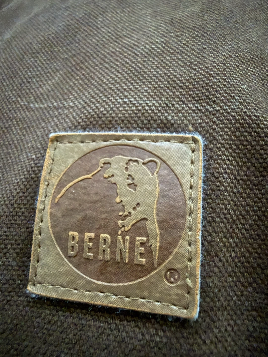 BERNE LINED CANVAS  JACKET with hood