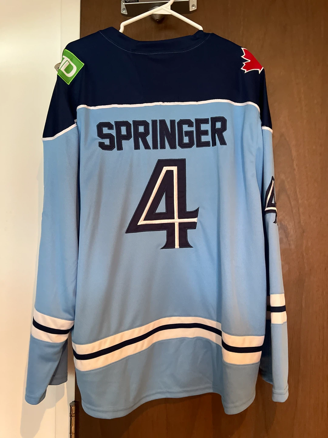 Springer #4 Hockey Jersey - photo 2
