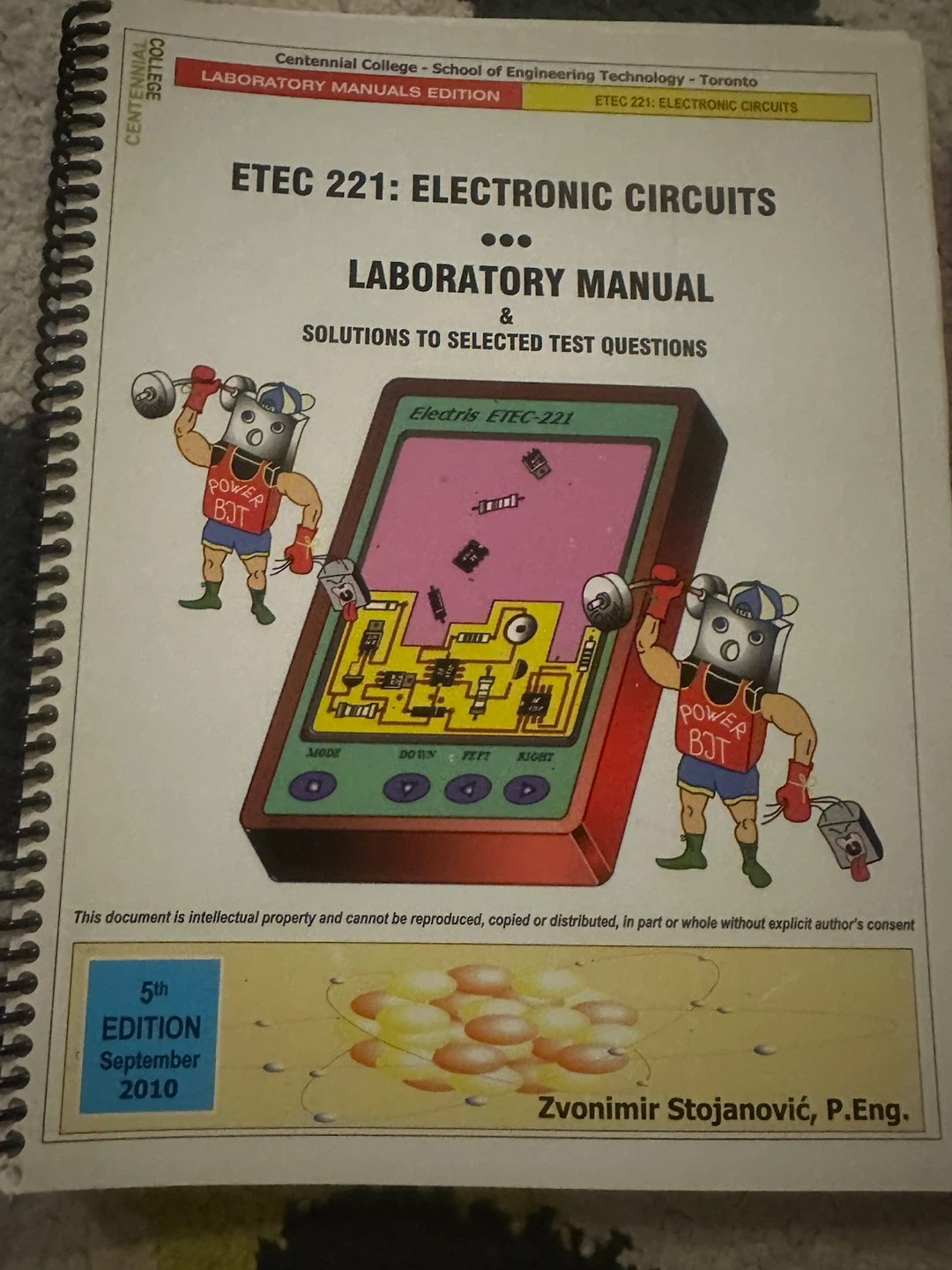 ETEC 221 Electronic Circuits Laboratory Manual