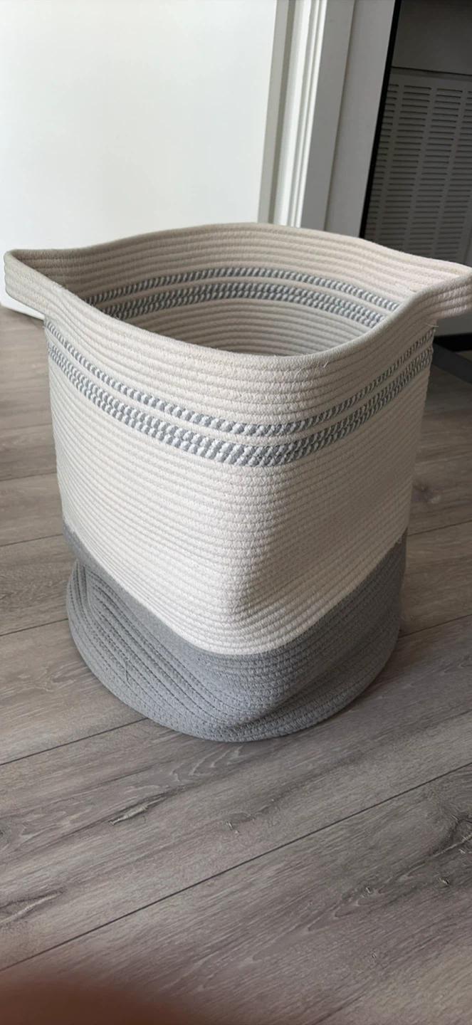 Woven Rope Storage Basket