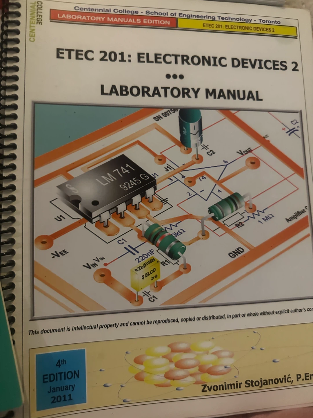 ETEC 201: Electronic Devices 2 Laboratory Manual 4th Edition