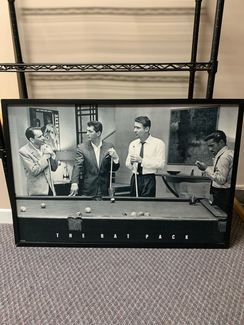 The Rat Pack framed print