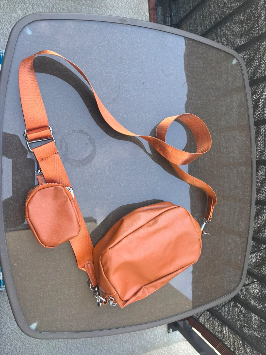 Quilted Crossbody Bag with Coin Pouch - photo 4