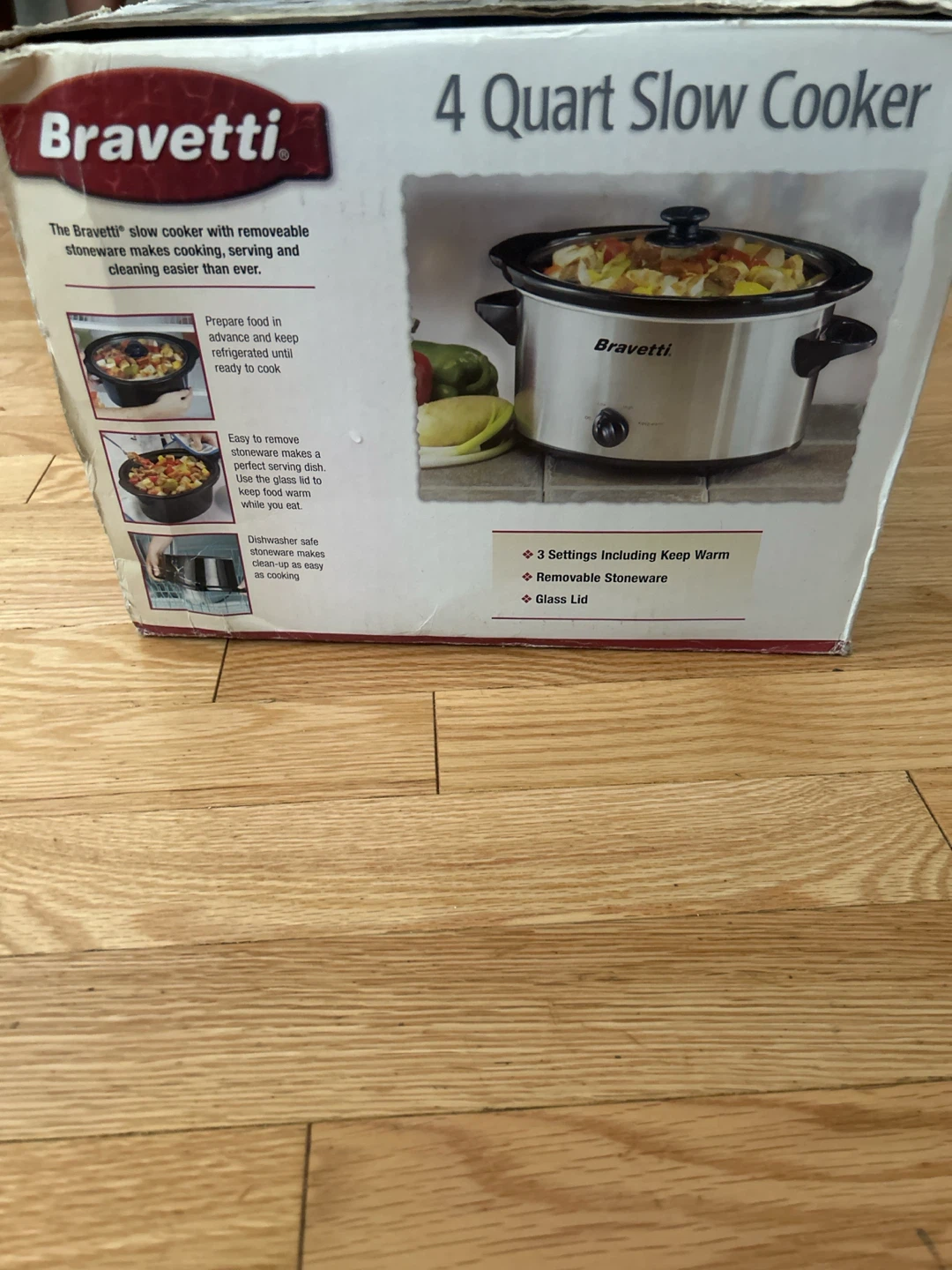 Bravetti 4 Quart Slow Cooker - photo 2