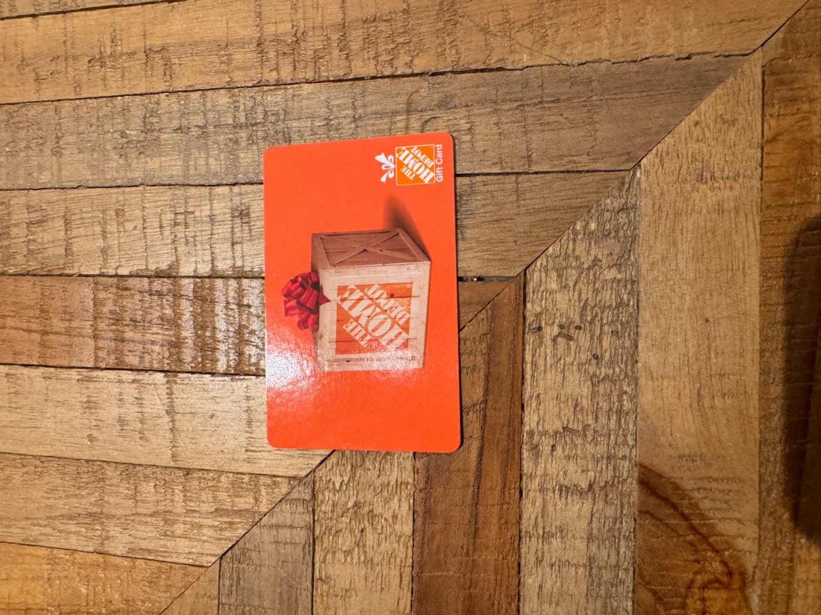 Home Depot Gift Card 25$