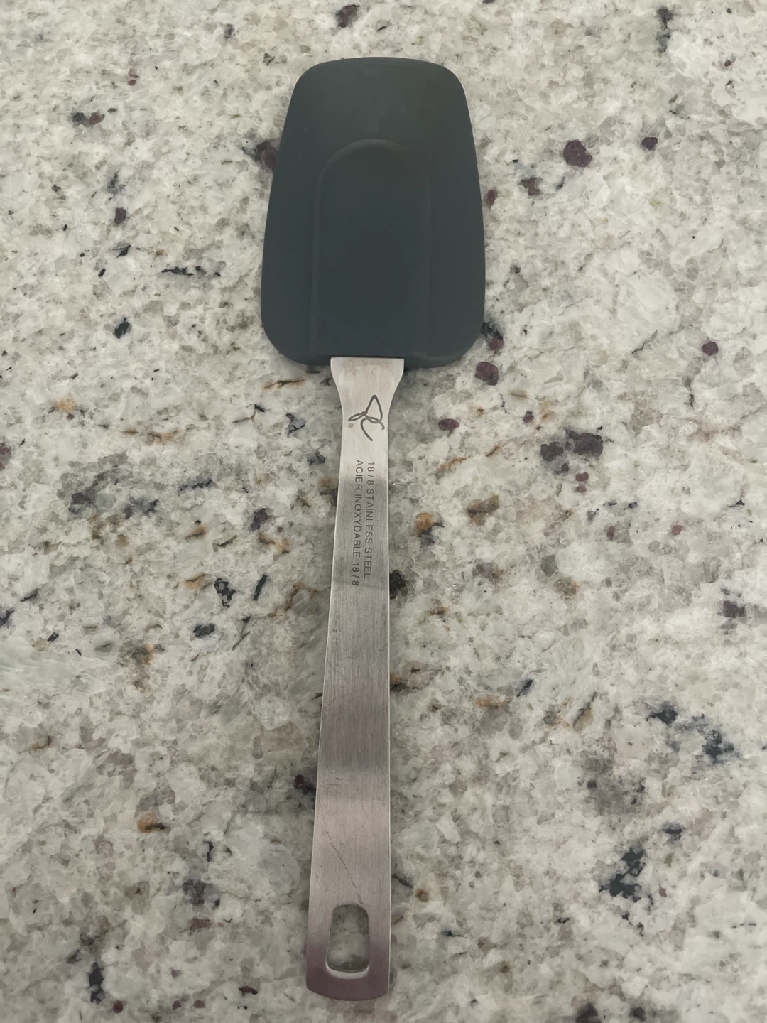 Silicone Spatula Turner - Stainless Steel Handle - photo 2