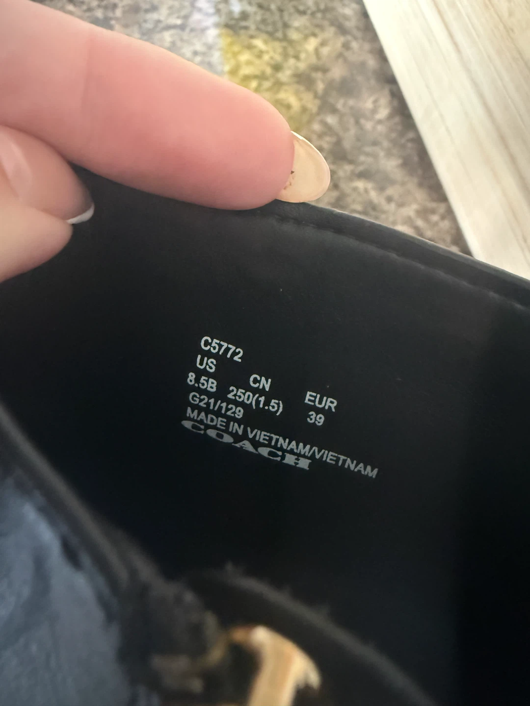 Coach Black Leather & Signature Ankle Boots - photo 5