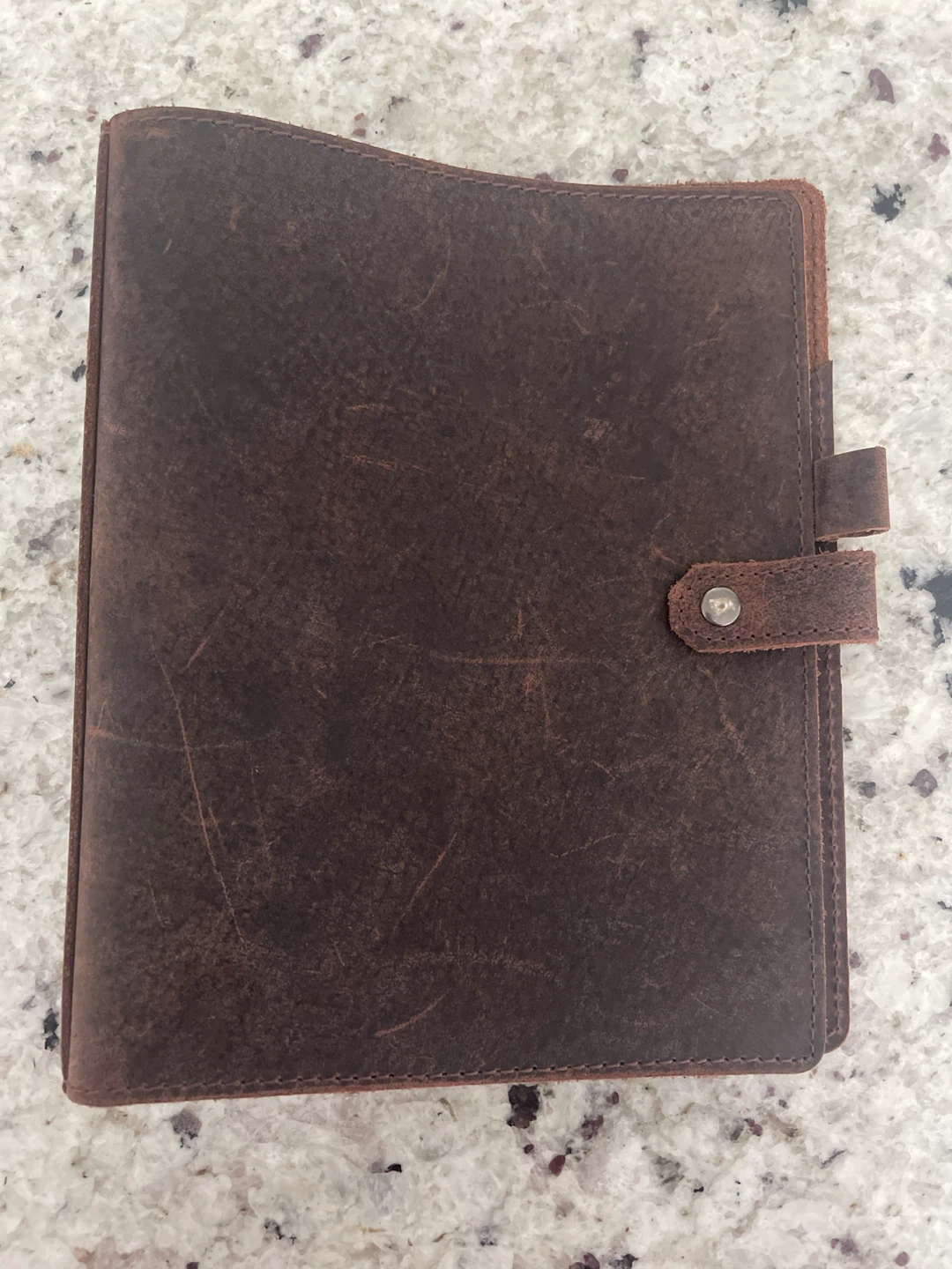 Brown Leather Binder/Journal