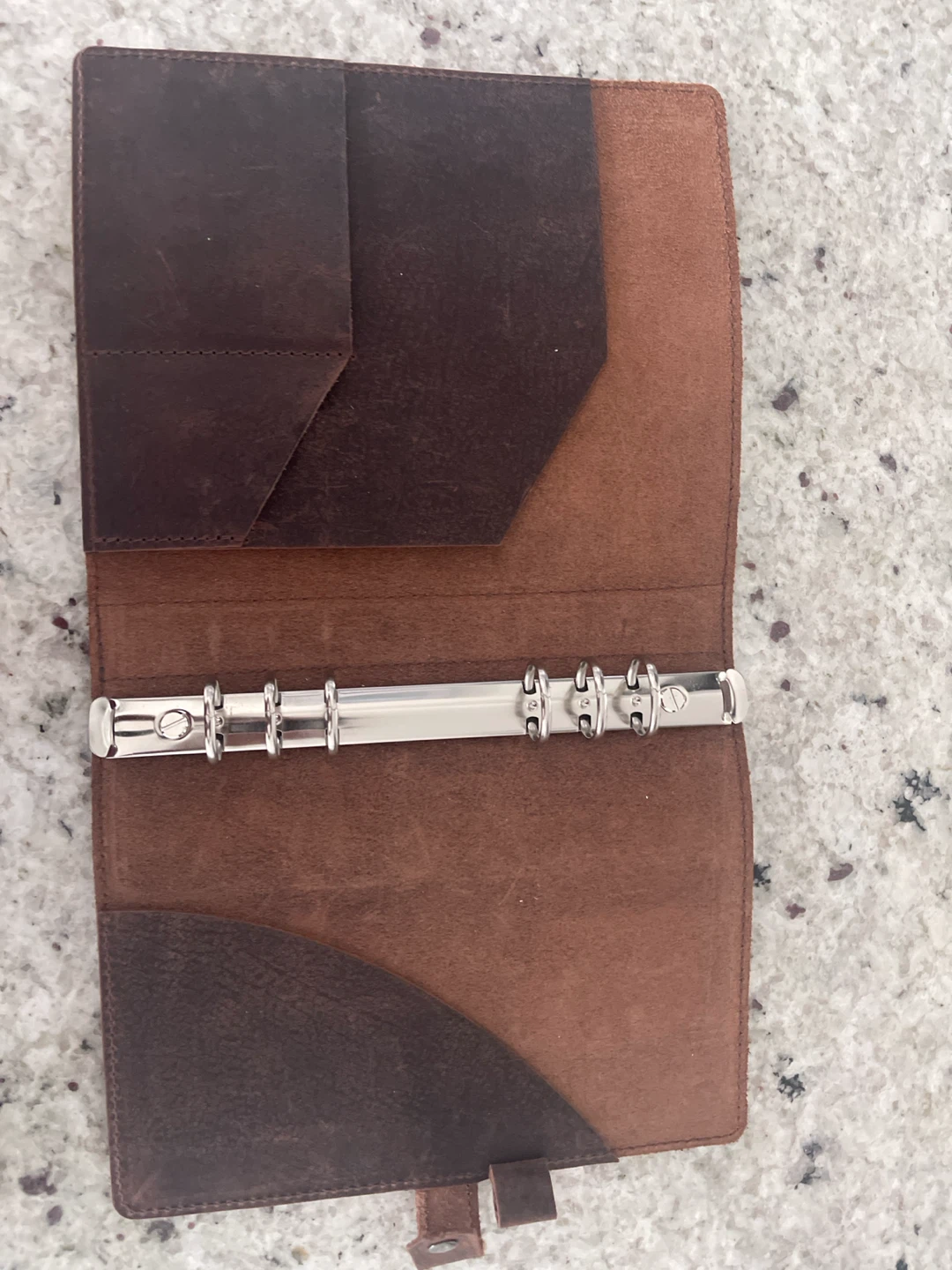 Brown Leather Binder/Journal - photo 2