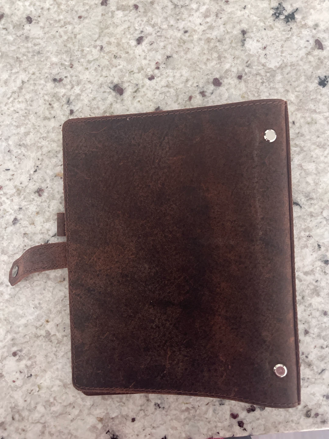 Brown Leather Binder/Journal - photo 3