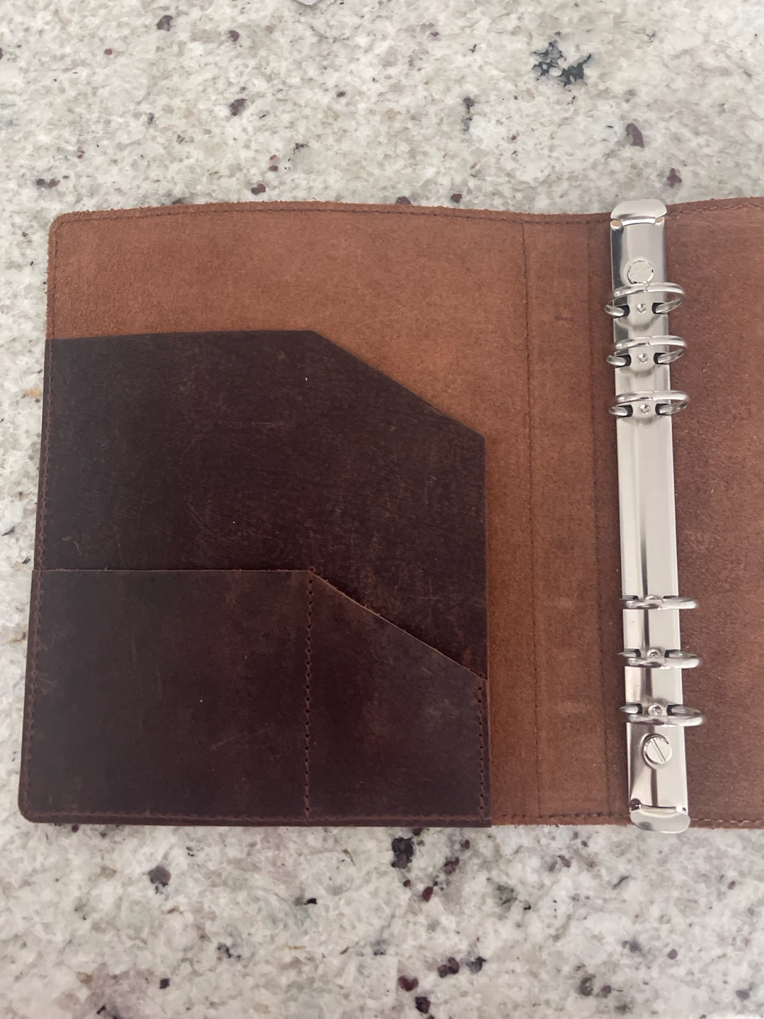 Brown Leather Binder/Journal - photo 4