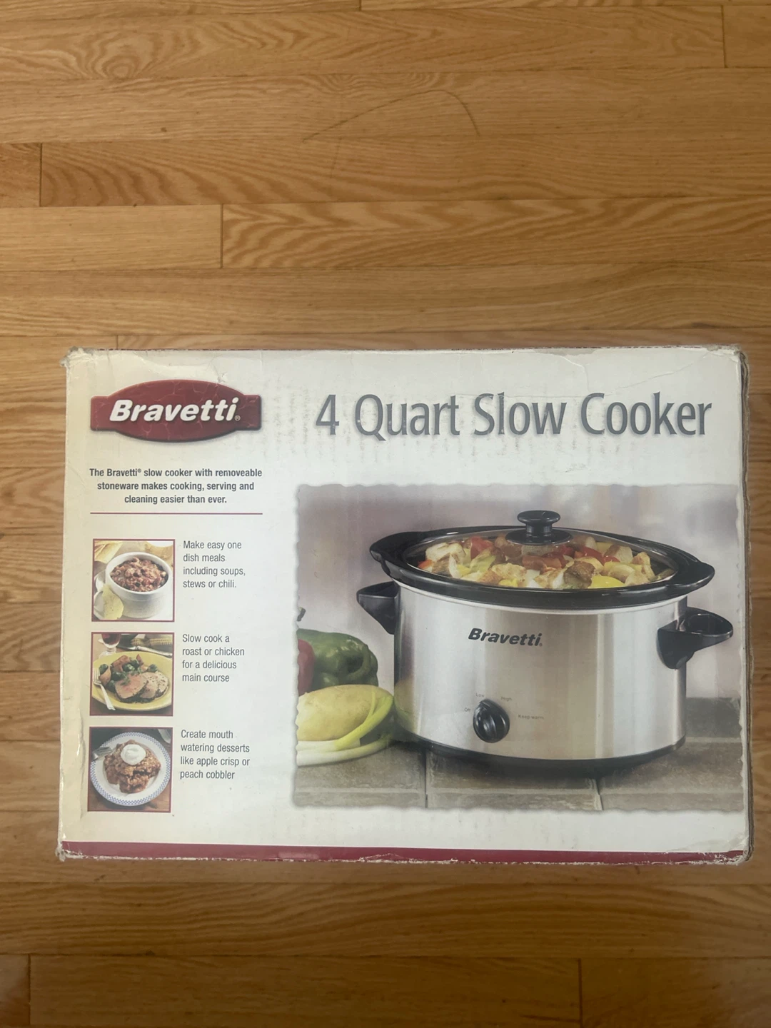 Bravetti 4 Quart Slow Cooker