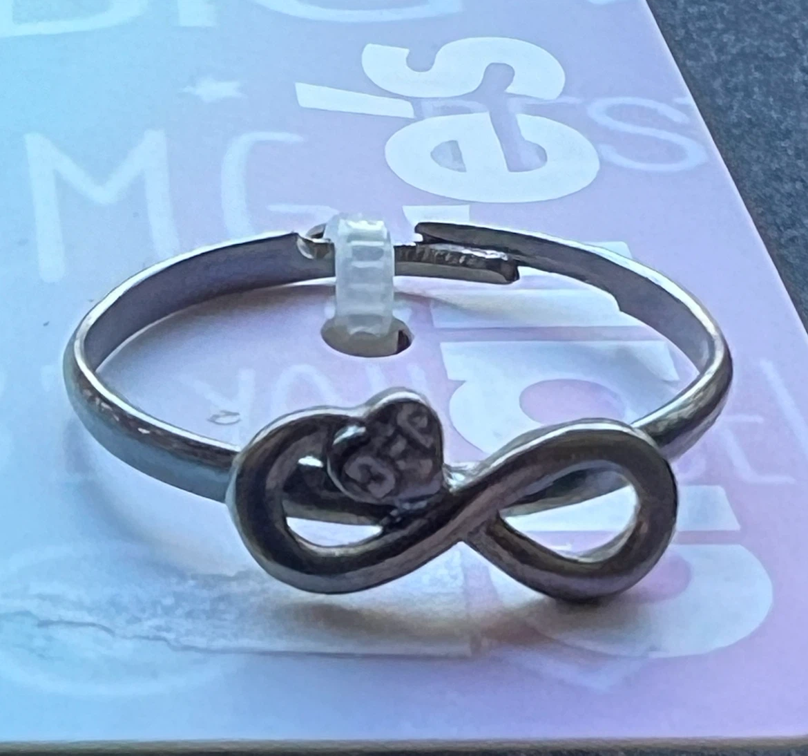 Friends Forever Infinity Heart Ring Set - photo 3