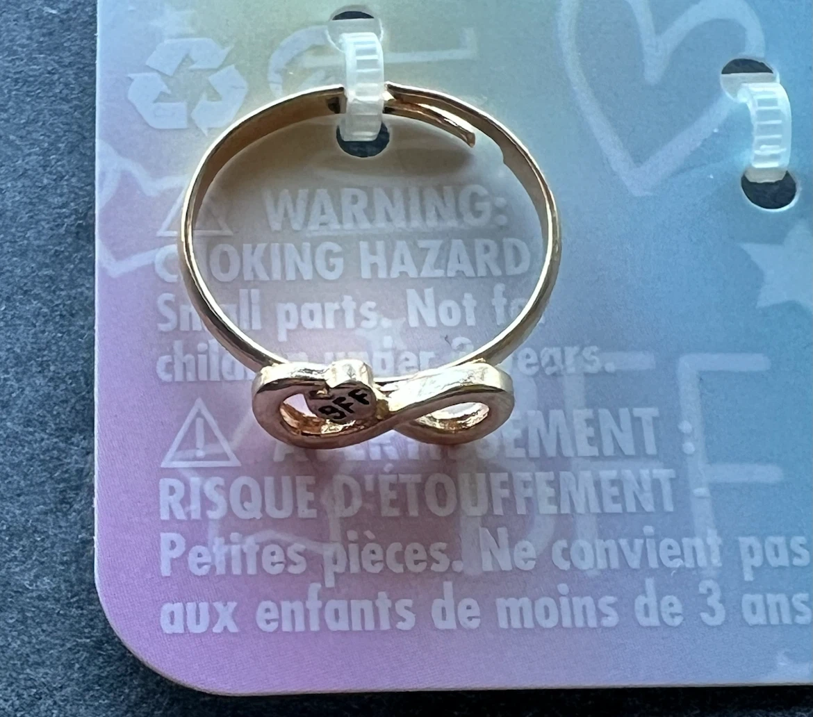 Friends Forever Infinity Heart Ring Set - photo 4
