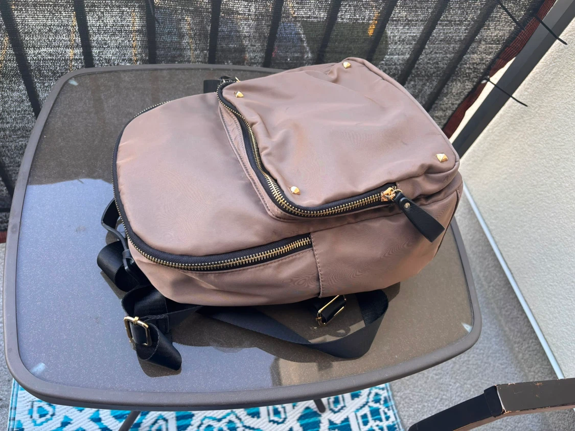 Brown Backpack