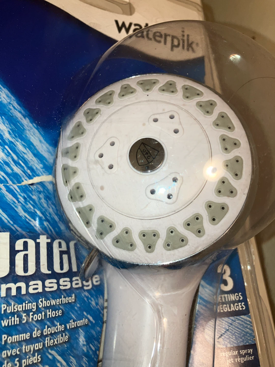Waterpik Pulsating Showerhead with 5 Foot Hose - photo 2