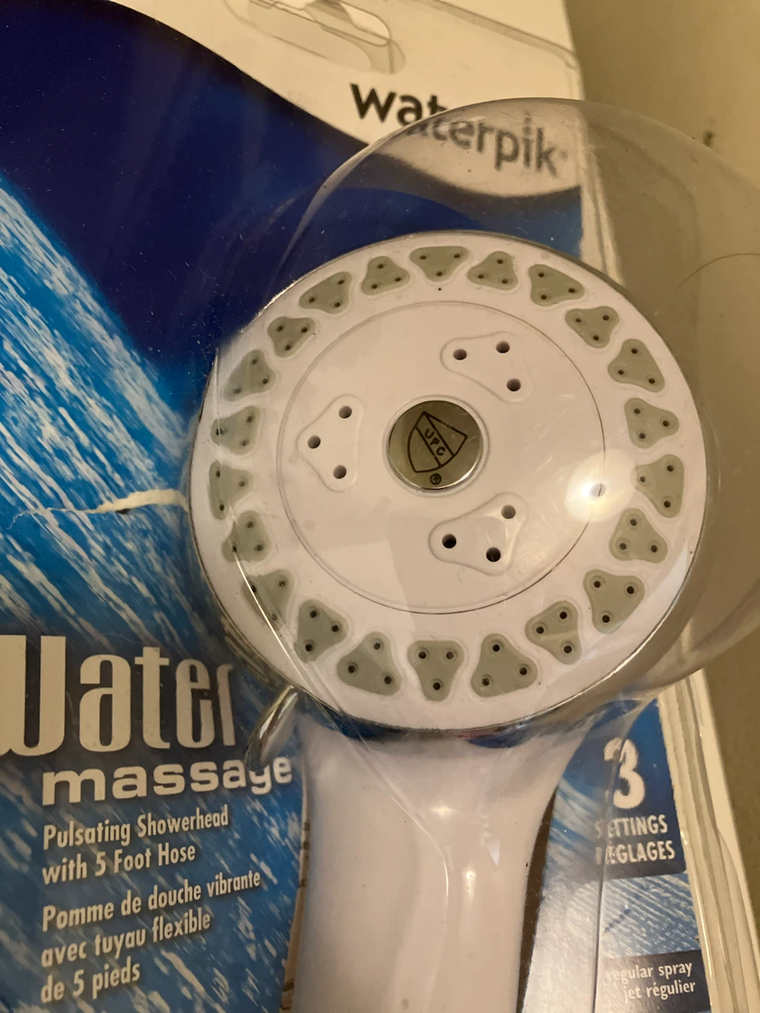 Waterpik Pulsating Showerhead with 5 Foot Hose - photo 3