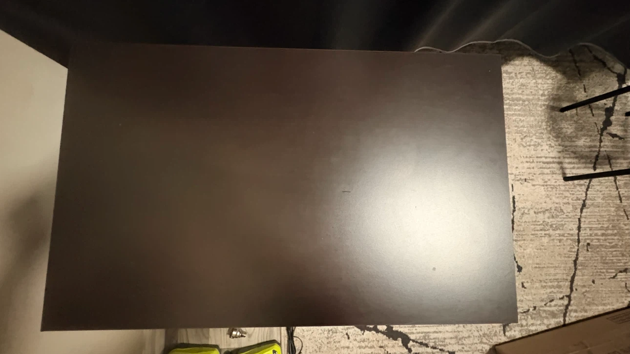 Dark Brown End Table with Shelf - photo 3