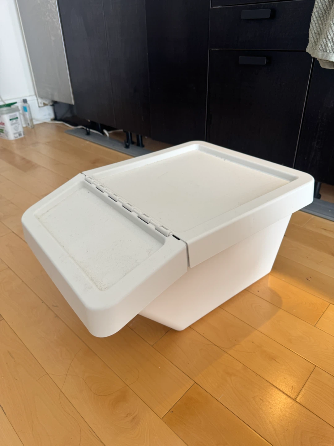 IKEA Sortera Plastic Sorting Bin with Hinged Lid