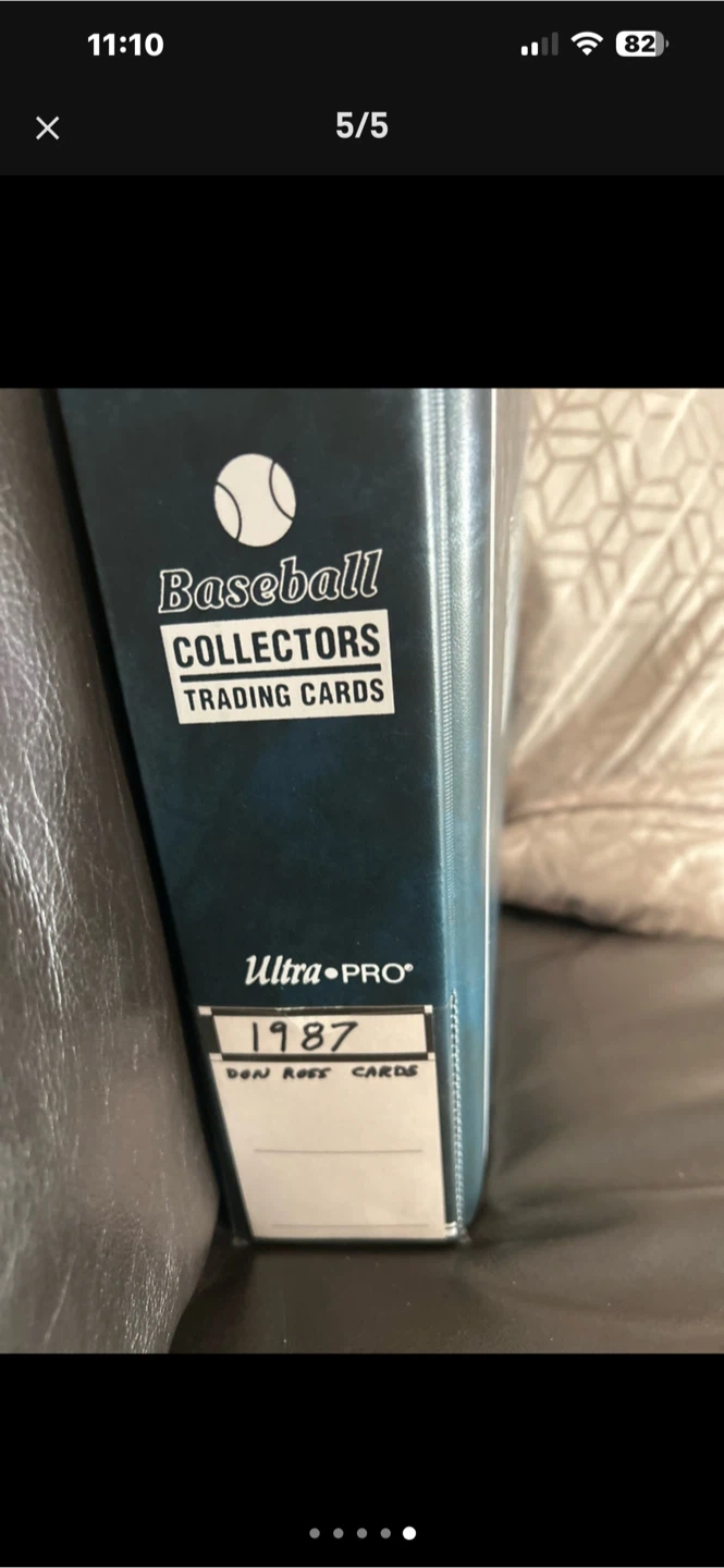 1987 Donruss baseball card set
