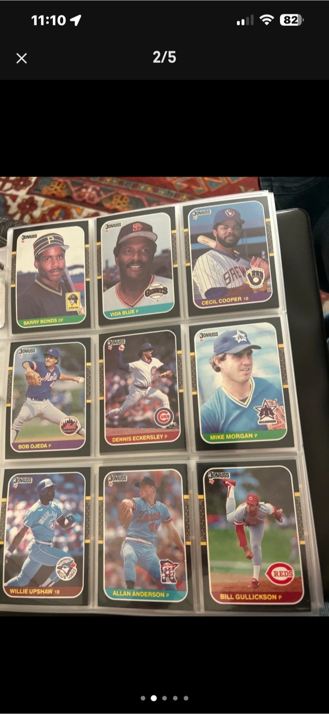 1987 Donruss baseball card set - photo 3