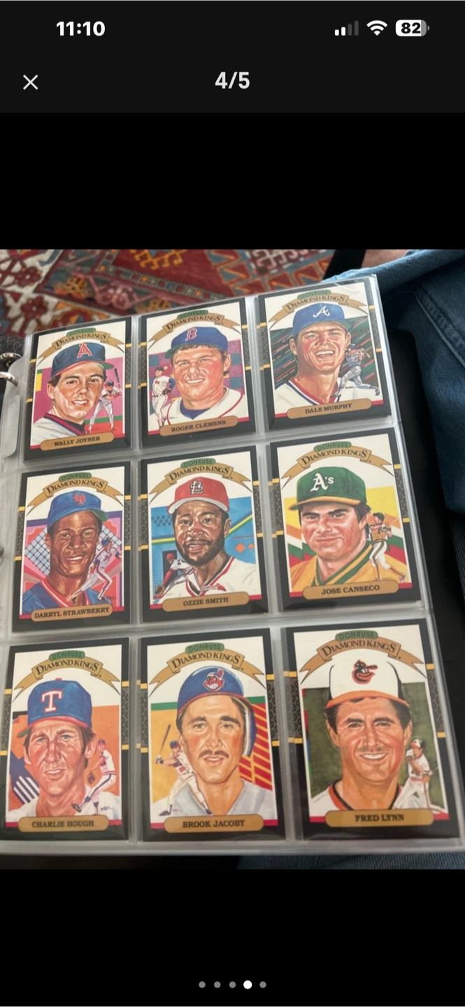 1987 Donruss baseball card set - photo 5