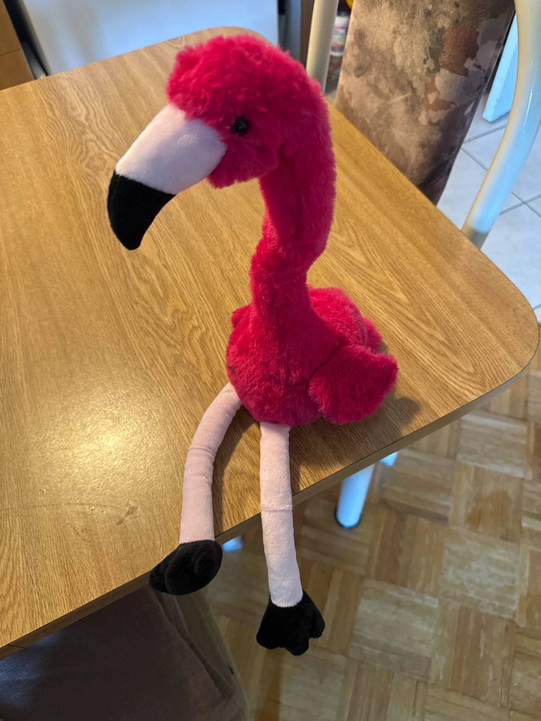 Plush Flamingo Stuffed Animal - photo 3