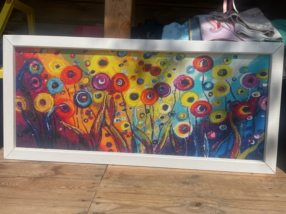 Framed Diamond Painting Art - photo 2