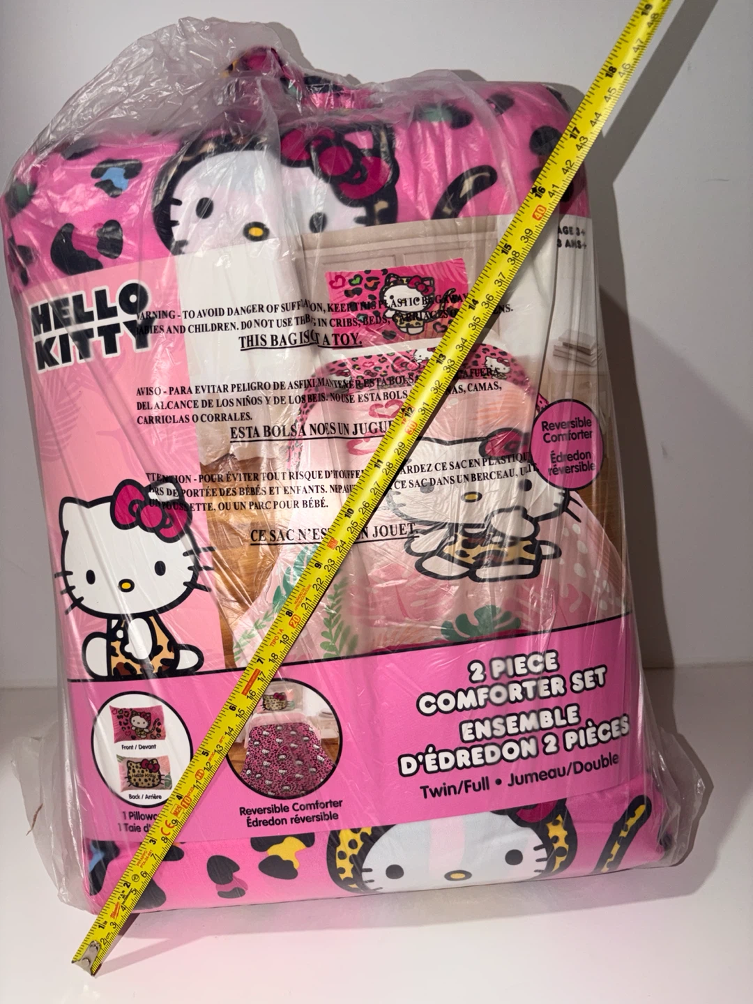 Hello Kitty 2 Piece Comforter Set Twin/Full - photo 5