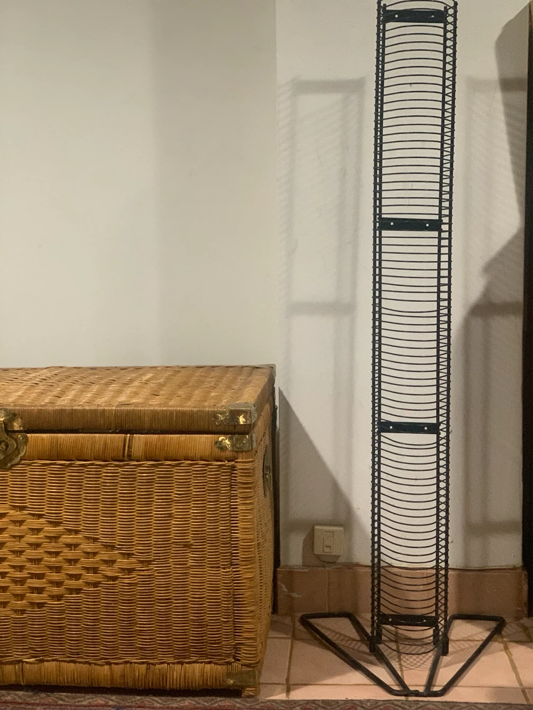 Tall Metal CD  Rack