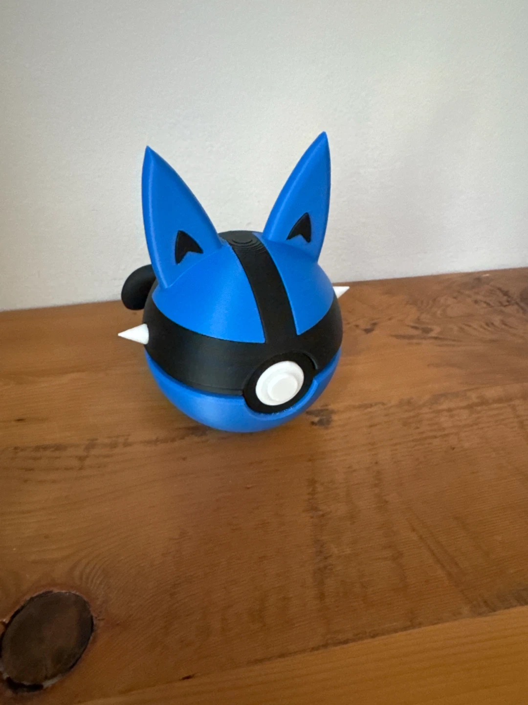 Lucario Figurine Ball inches high - photo 2