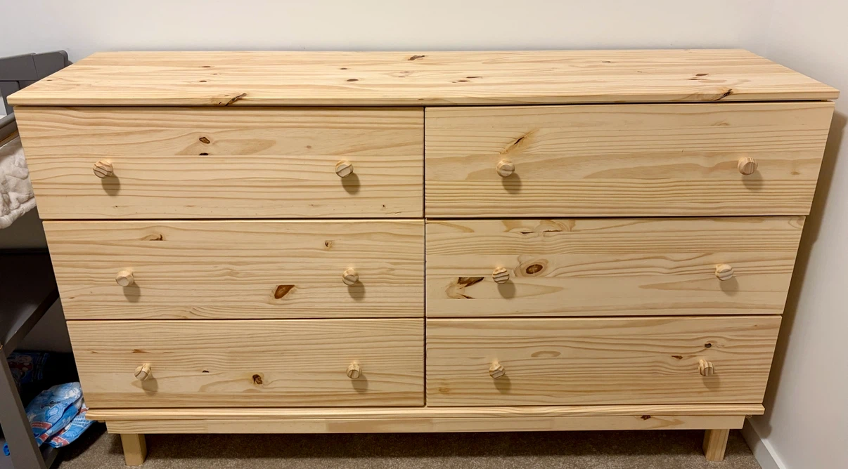 IKEA TARVA 6-Drawer Chest - photo 3