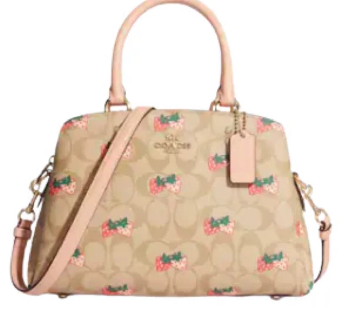COACH MINI LILLIE STRAWBERRY