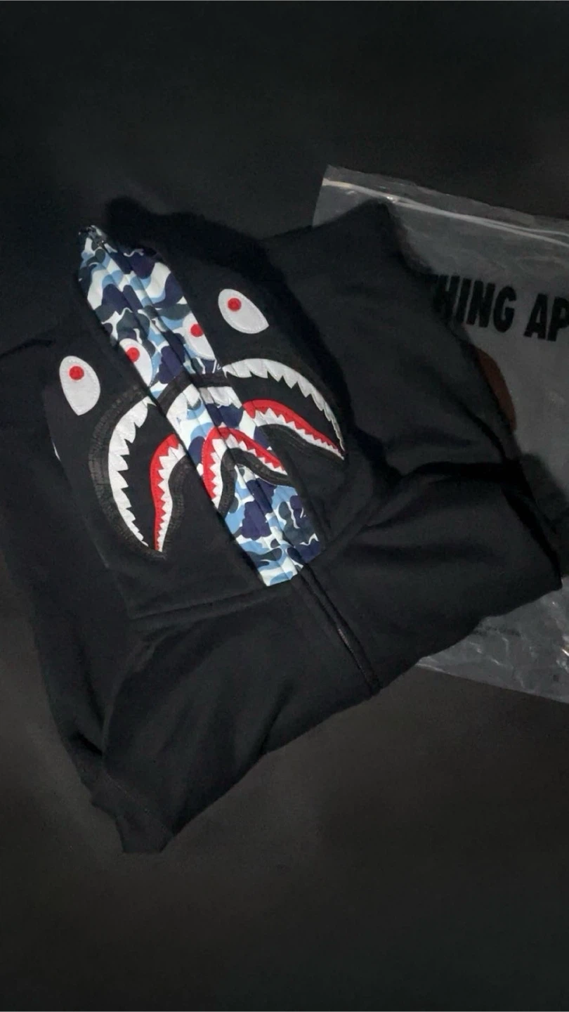 A Bathing Ape Shark Full Zip Hoodie