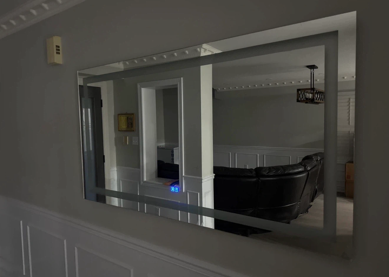 Large decorative mirror