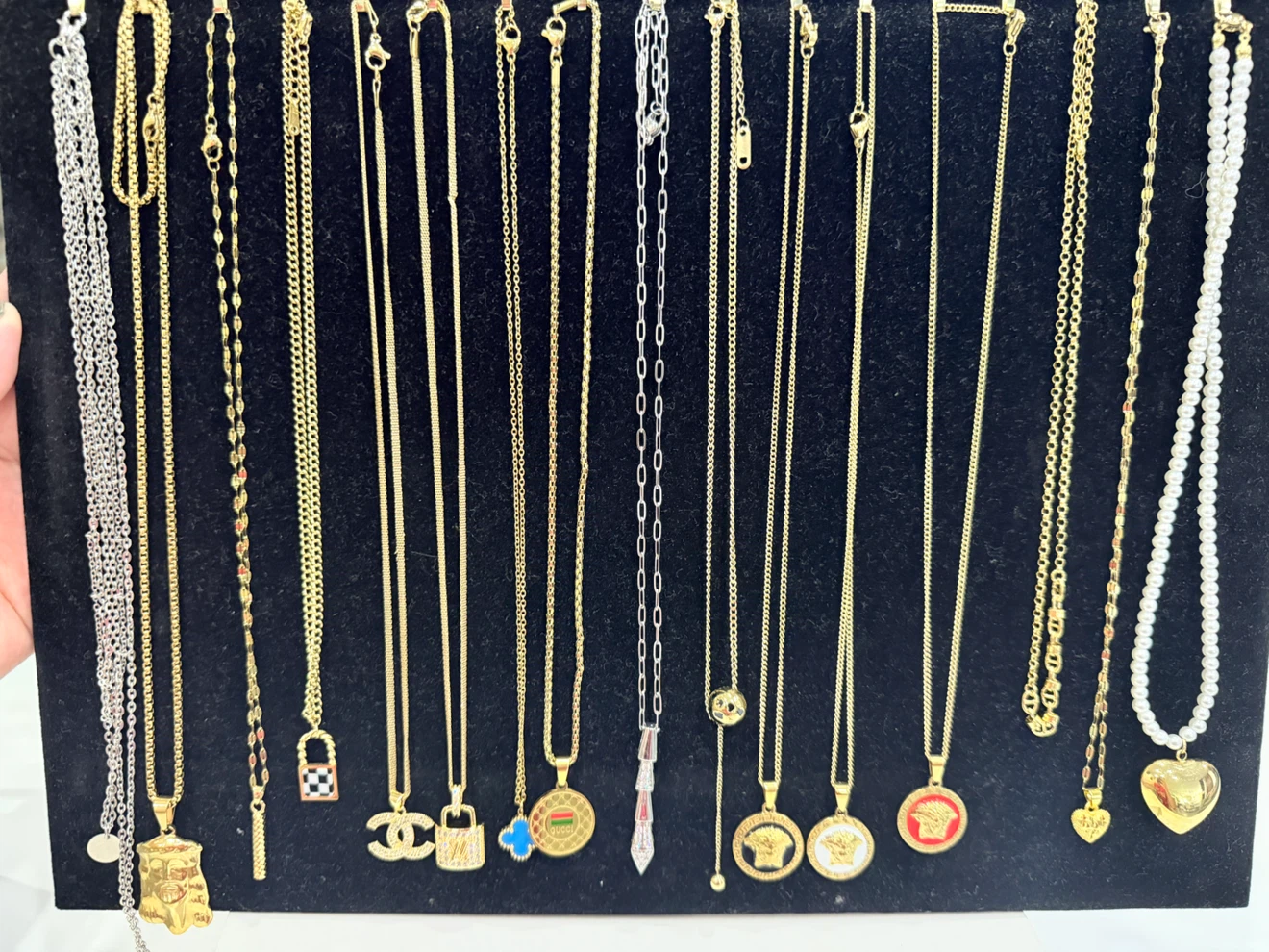 Assorted Gold Tone Necklaces - photo 3