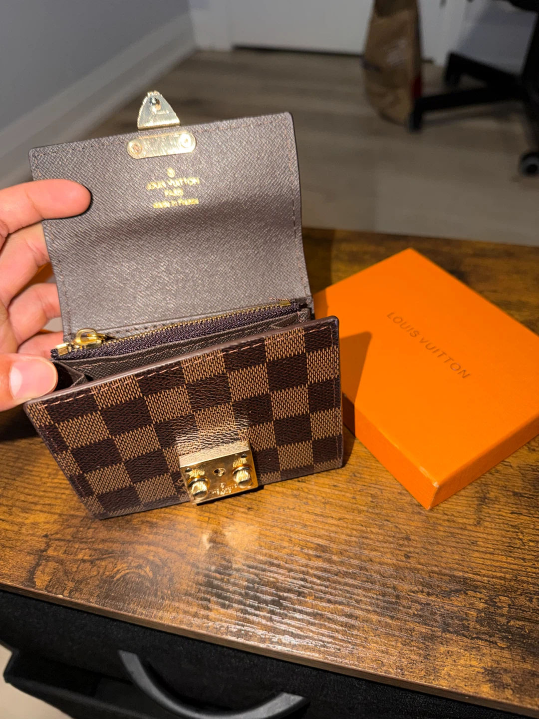 Louis Vuitton Damier Ebene Wallet - photo 2